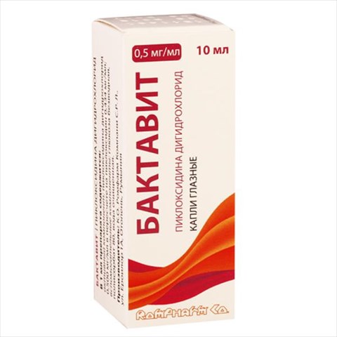 бактавит капли глазн 0,5мг/мл 10мл фото