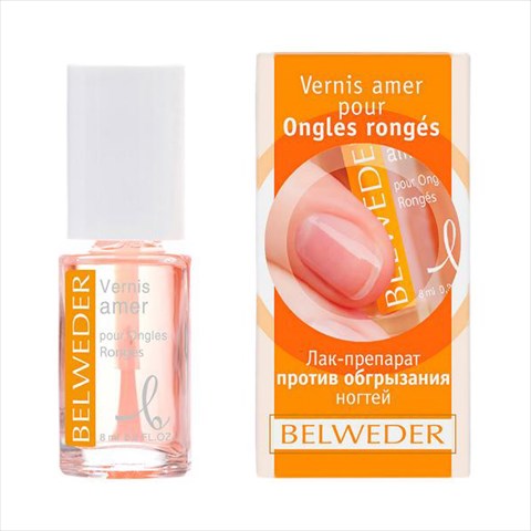бельведер лак для ногтей 8мл п/обгрызания ногтей фото