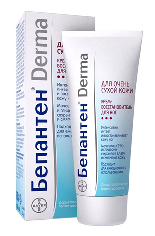 бепантен дерма крем для ног 100мл восст фото