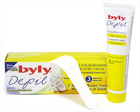 byly крем для удаления волос с маслом монои фото
