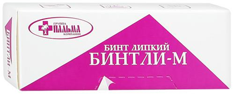 бинт липкий фиксир бинтли-м 10смx2м неткан осн фото