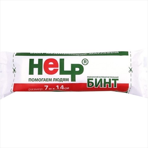 бинт нестер хелп 7мx14см уп индив фото