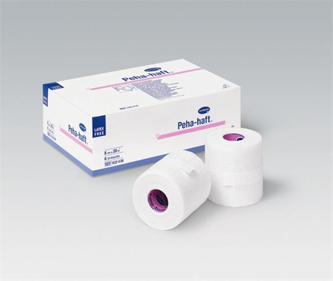 бинт peha-haft 4 м * 10 см белый самофиксирующийся фото