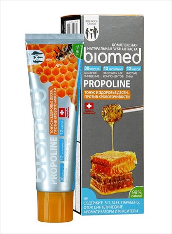 биомед зубная паста прополис 100 мл фото