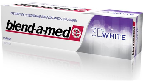 бленд-а-мед зубная паста 3d вайт трехмерное отбеливание 50 мл фото