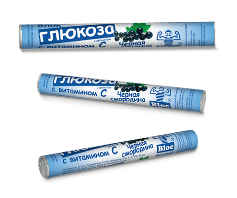 блок глюкоза с вит с таб жев n18 черн смородина фото