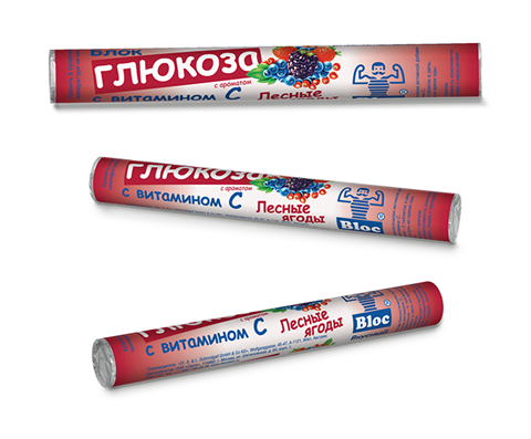 блок глюкоза лесные ягоды n18 табл (42 г) фото