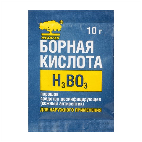 борная к-та пор для наруж примен 10г фото