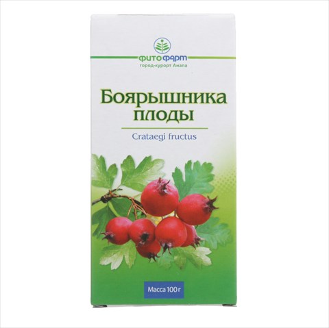 боярышник плоды пач 100г фото