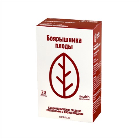 боярышник плоды фильтр-пак 1,5г n20 здоровье фото