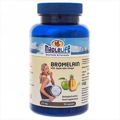 бромелайн с яблочным уксусом n90 капс фото