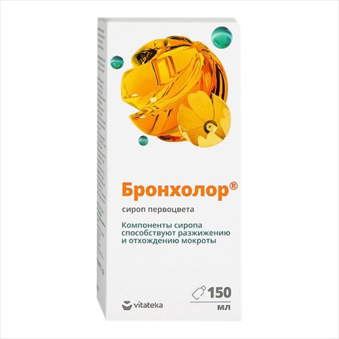 витатека бронхолор первоцвета сироп 150мл фото