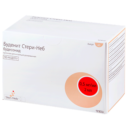 буденит стери-неб 0,5 мг/мл 2 мл n60 сусп для инг  фото