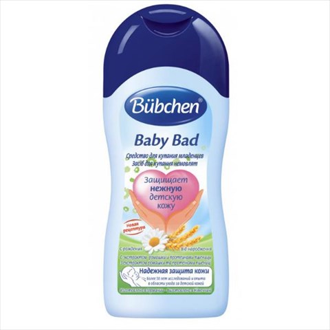 бюбхен гель для купания младенцев 400 мл ромашка и пшеница фото