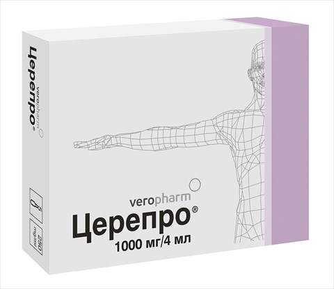 церепро раствор для инъекций 25% 4 мл n5 амп фото
