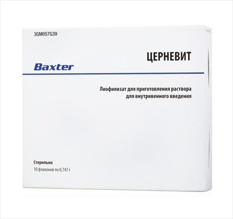 церневит лиофилизат в/в 747 мг n10 фл фото