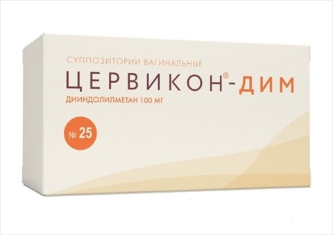 цервикон-дим супп ваг 100мг n25 фото
