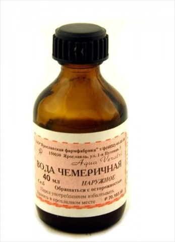чемеричная вода 40 мл фото