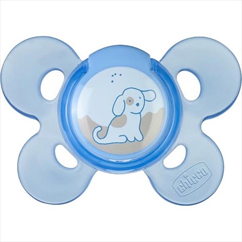 чикко физио пустышка силик 0-6 мес собачка фото