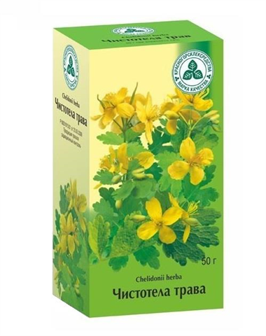 чистотел трава пач 50г красногорск фото
