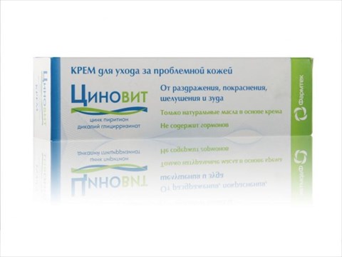 циновит крем для тела 40мл цинк пиритион фото