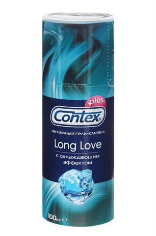 гель-смазка контекс long love 100 мл с охлаждающим эффектом фото