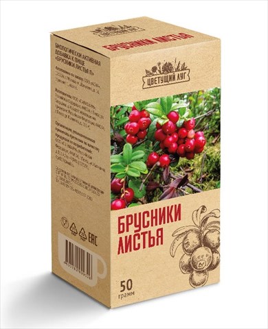 цветущий луг брусника листья 50г фитофарм фото