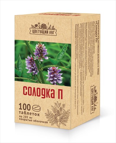 цветущий луг таб солодка n100 фото