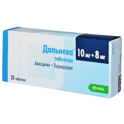 дальнева таб 10мг плюс 8мг n30 фото