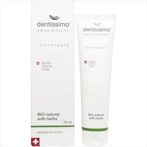 dentissimo зубная паста био-натурал с травами 75мл фото
