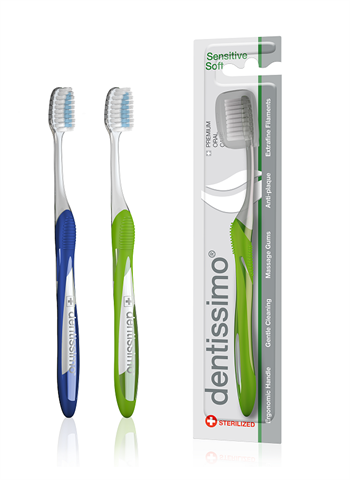 dentissimo зубная щетка сенситив для чувств зубов фото