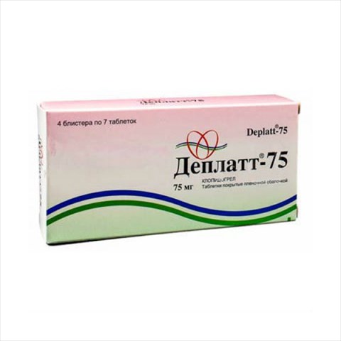 деплатт-75 таб ппо 75мг n28 фото