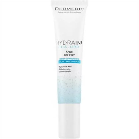 дермедик гидреин 3 гиалуро крем для кожи в/глаз 15г фото