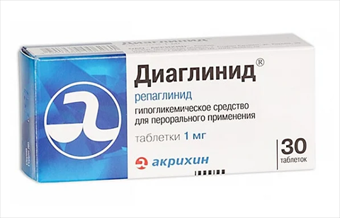 диаглинид таб 1мг n30 фото