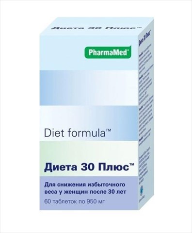 диет формула 30 плюс n60 табл фото