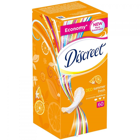 дискрит део летняя свежесть мультиформ прокладки ежедневные n60 фото