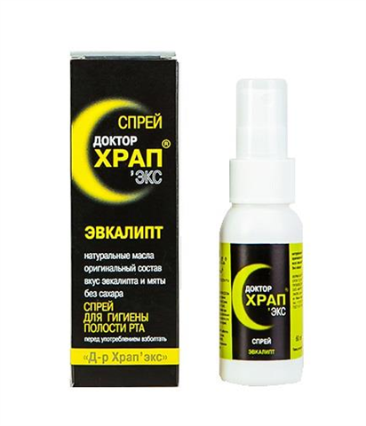 д-р храп экс спрей 60мл эвкалипт фото