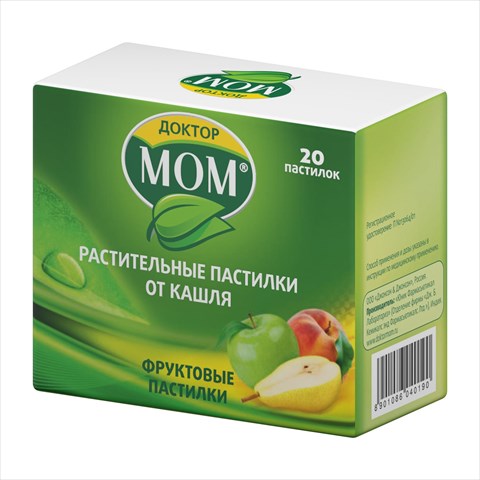доктор мом пастилки фрукты n20 фото