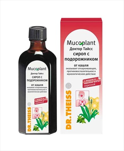 д-р тайсс сироп 250мл подорожник фото