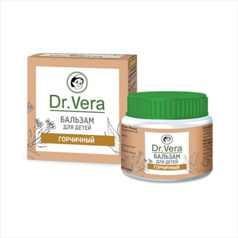 д-р вера бальзам для детей 45г горчичный фото