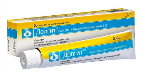 долгит гель для наружн примен 5% 50г фото