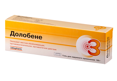 долобене гель 100 г фото