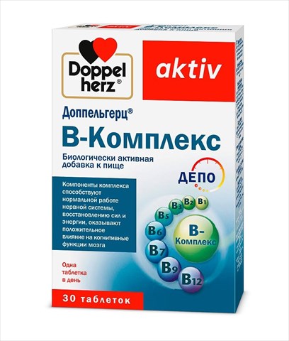 доппельгерц актив b-комплекс таб 30 депо фото