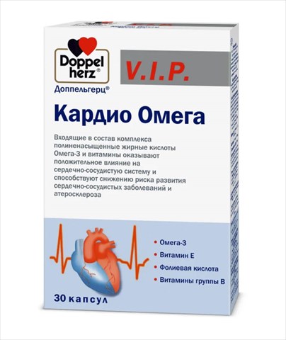 доппельгерц vip кардио омега n30 капс фото