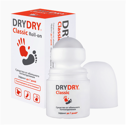драй драй классик ролл-он средство от обильного потоотделения 35 мл фото