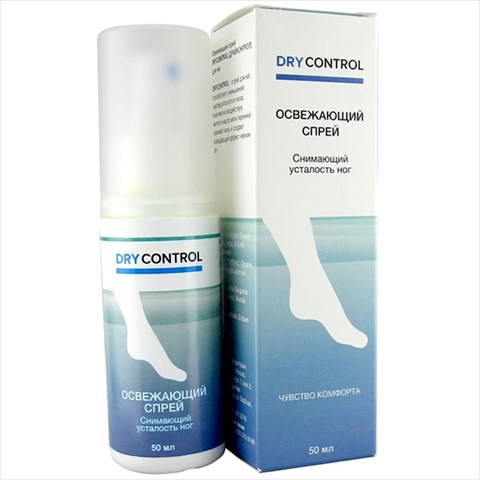 драй контрол спрей для ног 50мл освеж фото