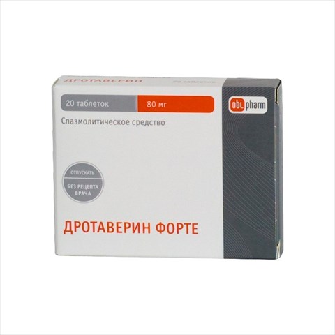 дротаверин форте таб 80мг n20 фото