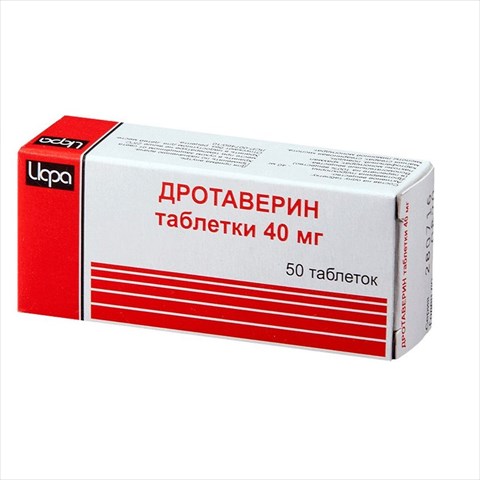 дротаверин таб 40мг n50 фото