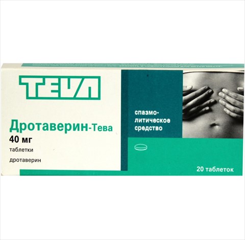 дротаверин-тева таб 40мг n20 фото