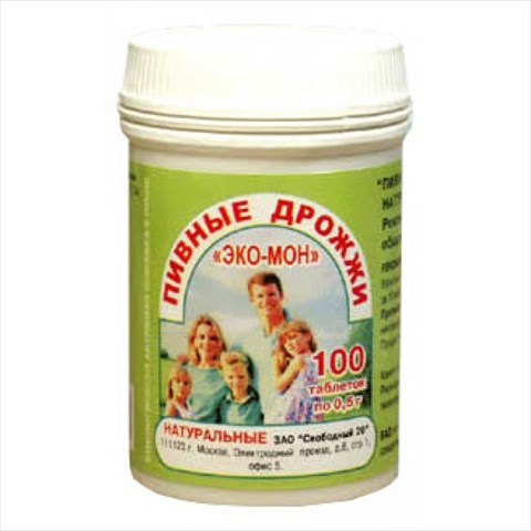 дрожжи пивные для вашей кожи, тбл n100 фото
